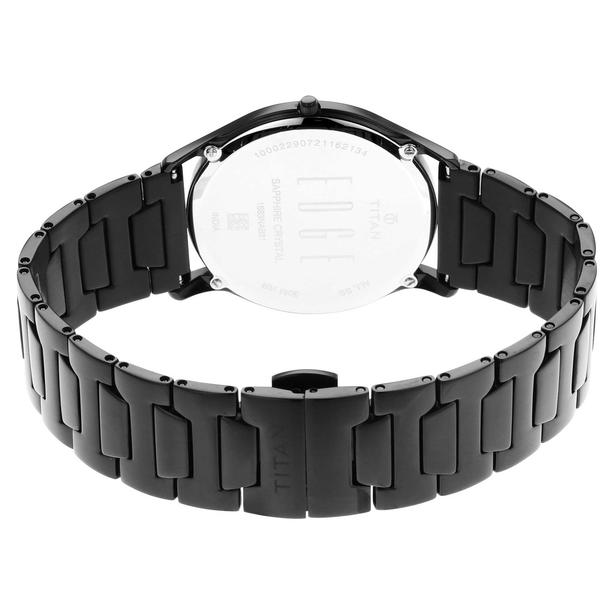 Titan Quartz Analog Black Dial Watch for Men