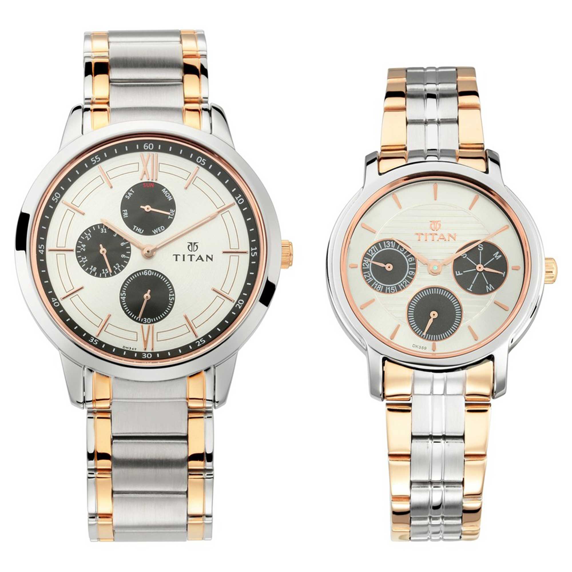 Online couple watches titan best sale