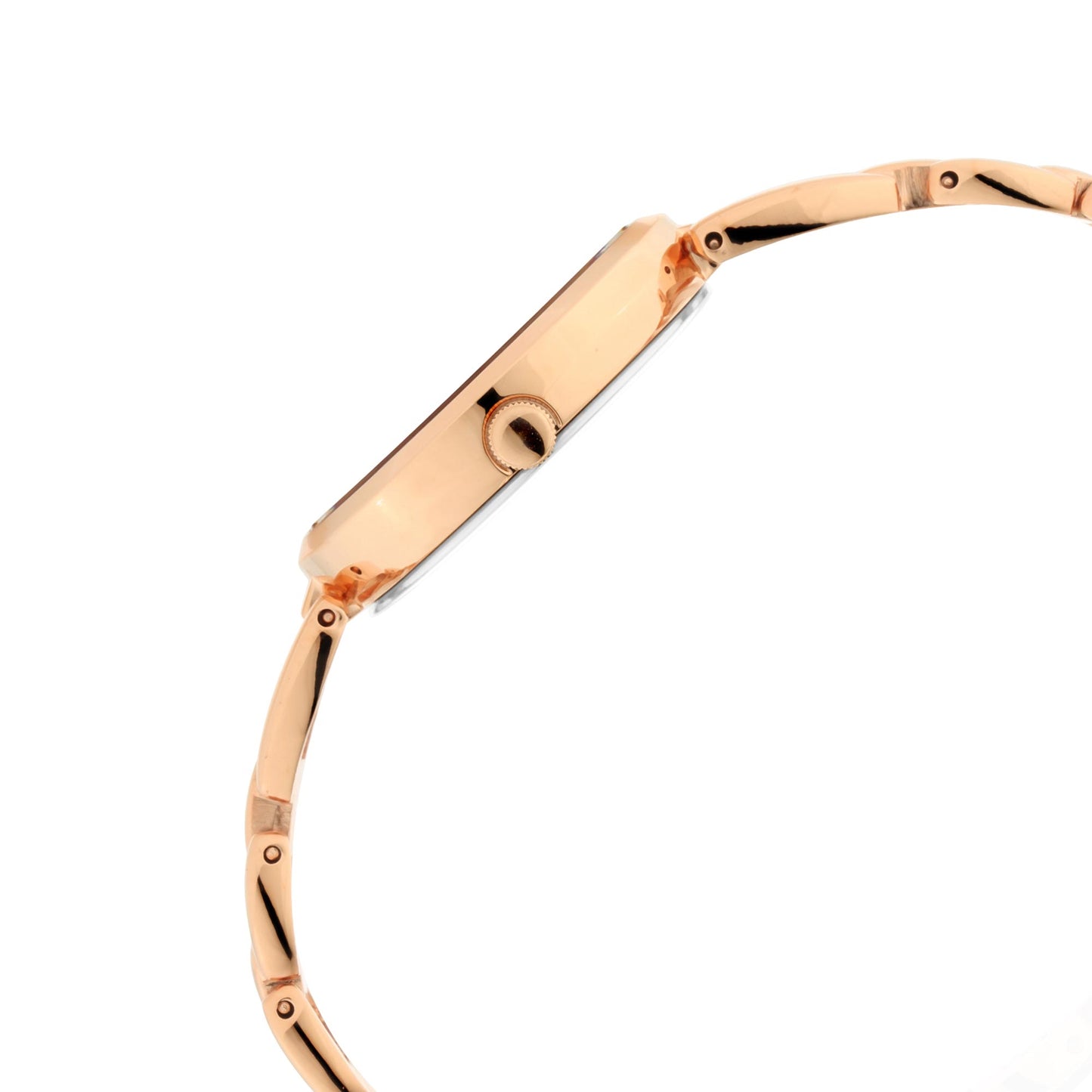 Titan Raga Viva Rose Gold Dial Quartz Metal Strap Watch for Women