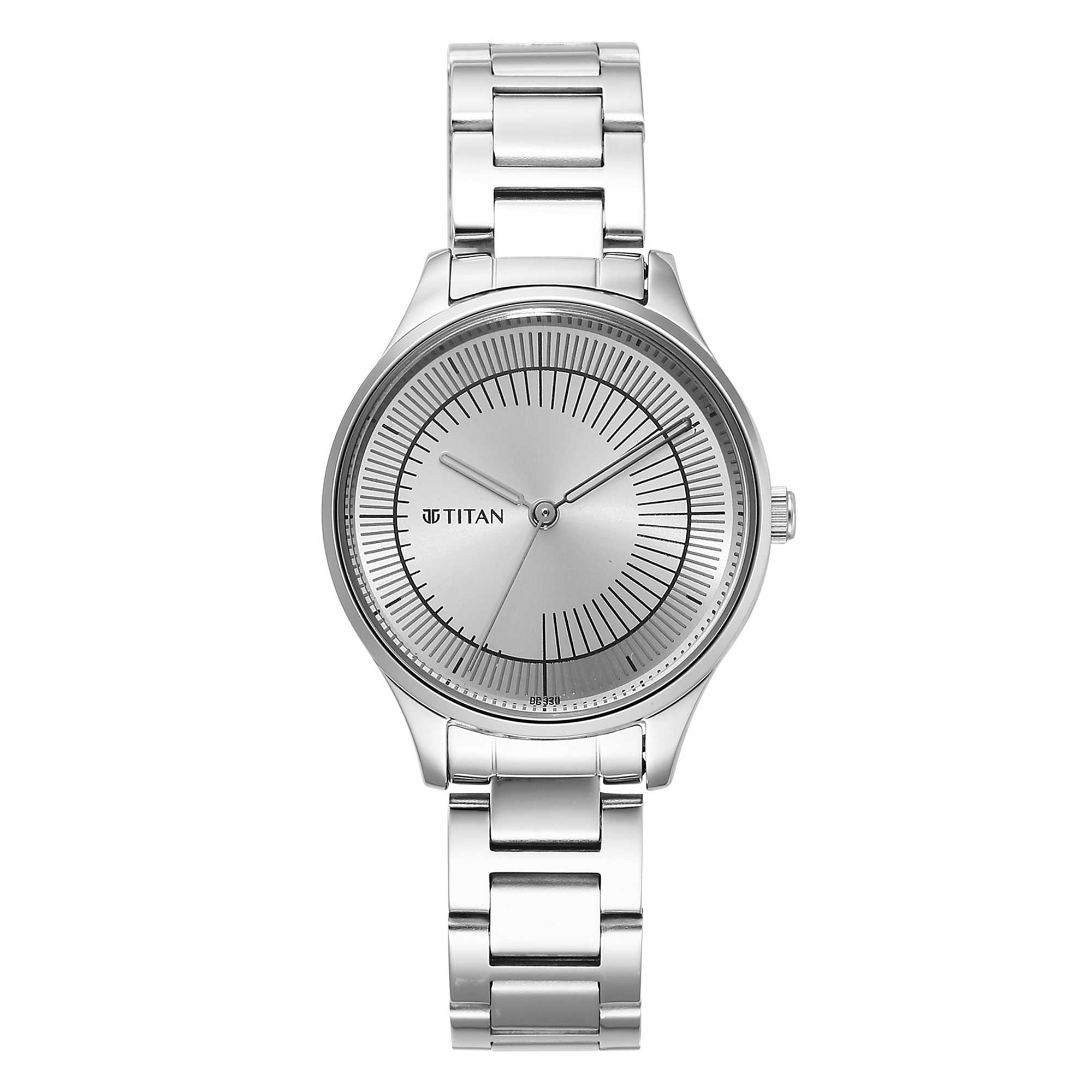 Titan Yin & Yang Silver Dial Analog Stainless steel Strap Watch for Women