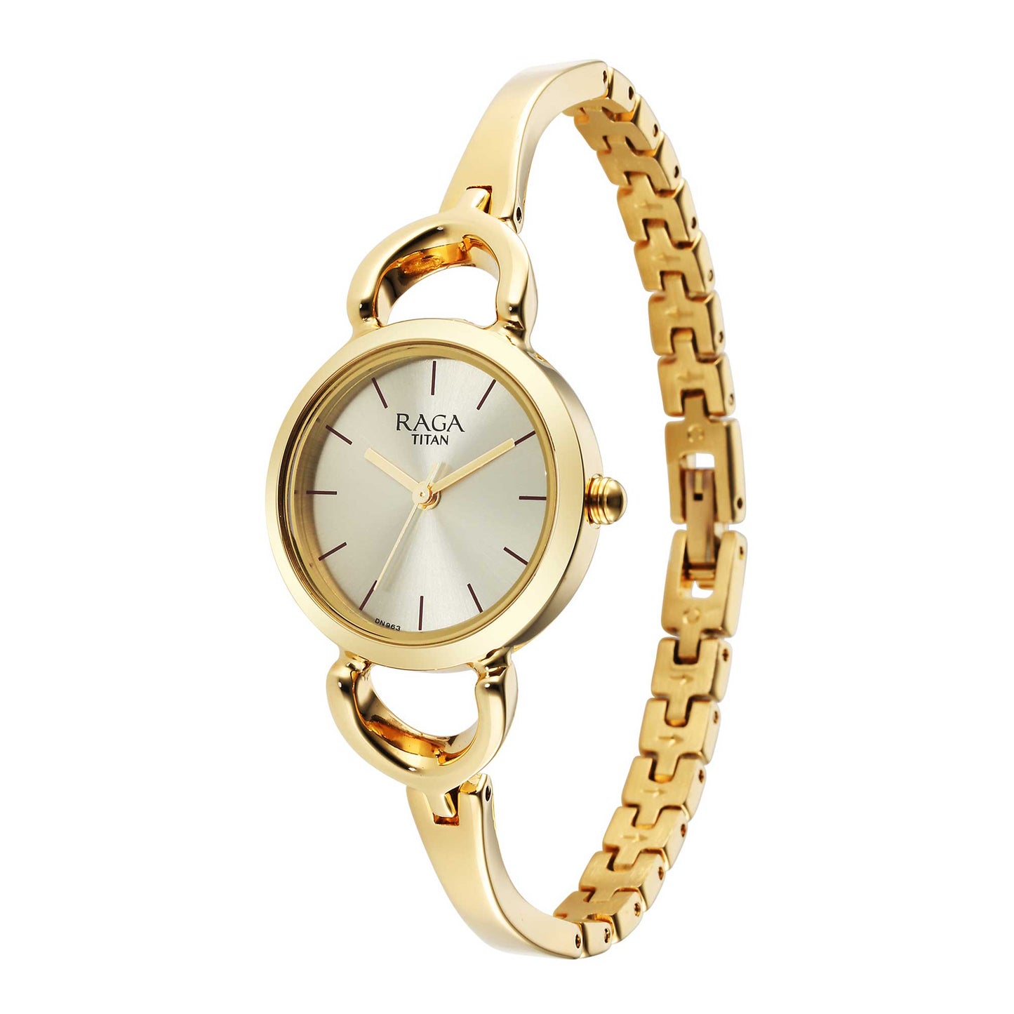 Titan Raga Champagne Dial Watch for Women