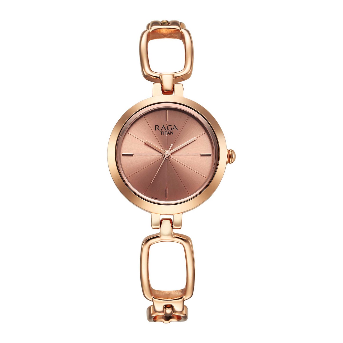 Titan Raga Rose Gold Dial Watch for Women