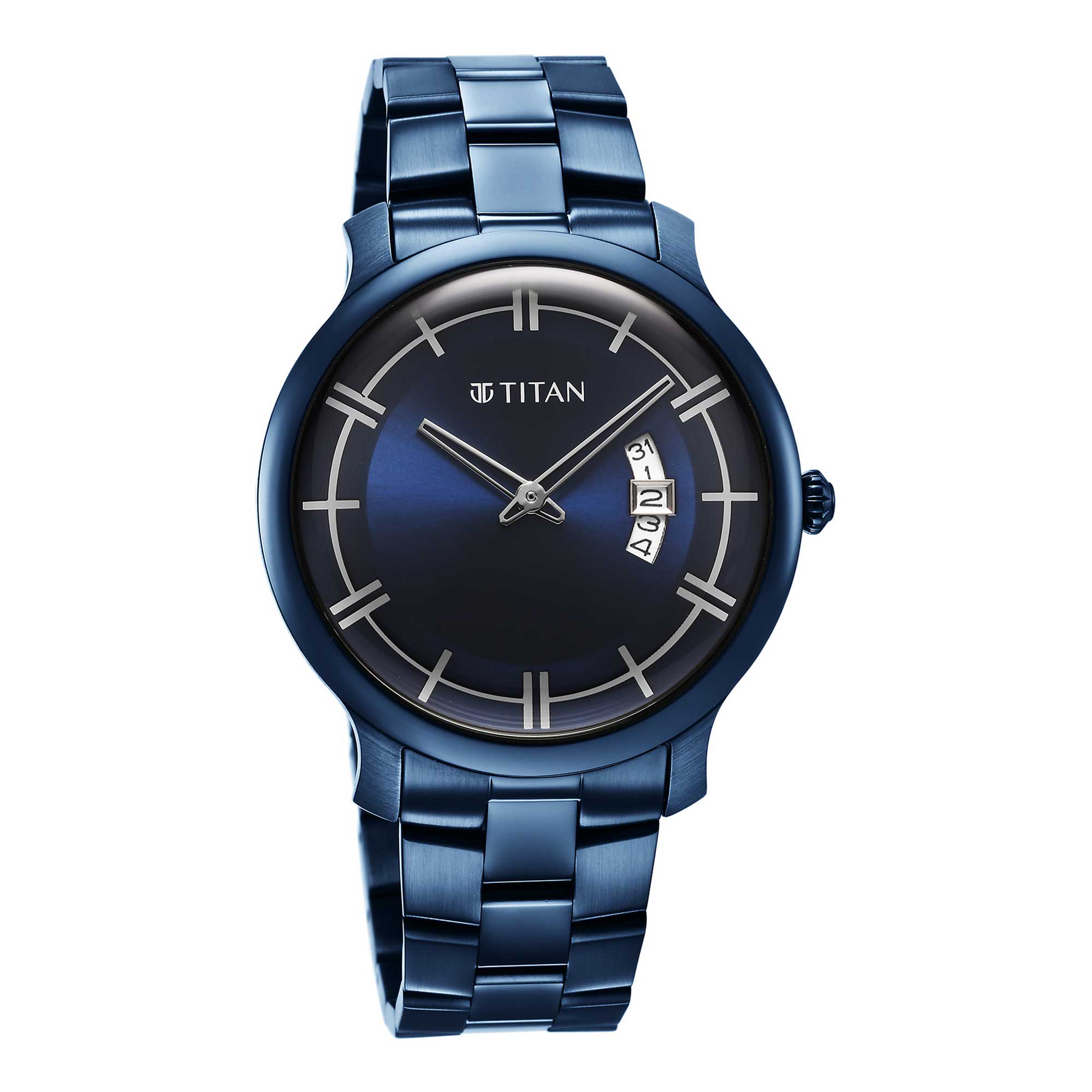 Blue fashion titan watch