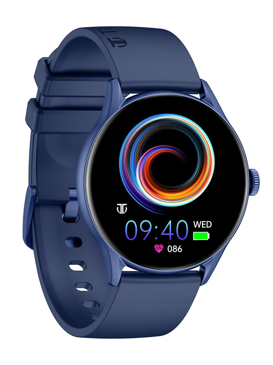 Titan Evoke Blue: Luminous AMOLED Display & Water-Resistant Smart watch 90172AP02